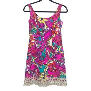 Lilly Pulitzer Eaton Shift Dress Sea and be Seen Size 00